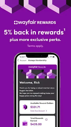 Скриншот 4 — Wayfair - Shop All Things Home