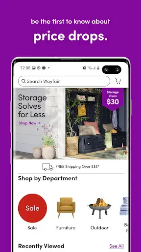 Скриншот 5 — Wayfair - Shop All Things Home