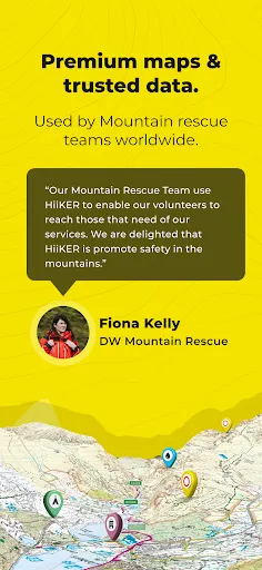 Скриншот 5 — HiiKER: The Hiking Maps App