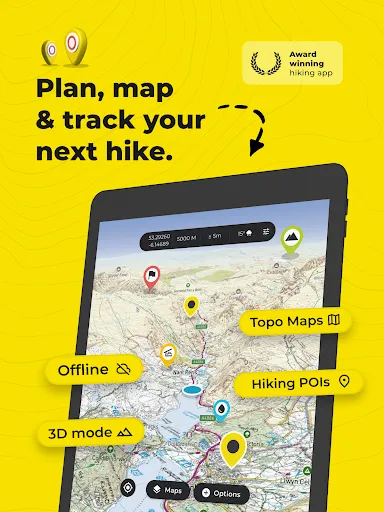 Скриншот 6 — HiiKER: The Hiking Maps App