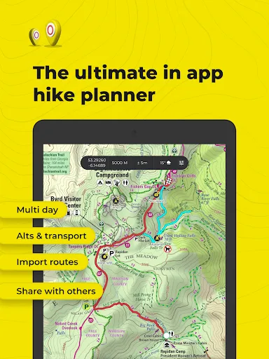 Скриншот 7 — HiiKER: The Hiking Maps App