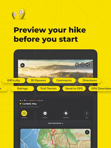 Скриншот 8 — HiiKER: The Hiking Maps App