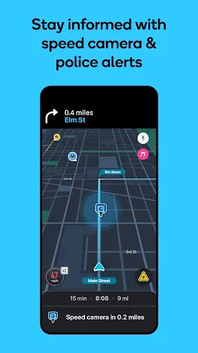 Скриншот 3 — Навигация в Waze