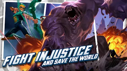 Скриншот 4 — DC Worlds Collide Strategy RPG