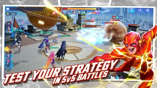 Скриншот 6 — DC Worlds Collide Strategy RPG