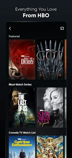 Скриншот 3 — HBO Max: Stream TV & Movies