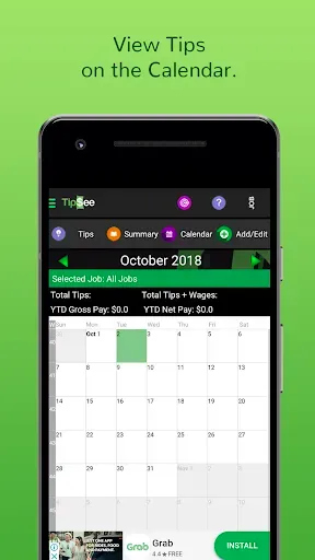 Скриншот 5 — TipSee: Tip & Income Tracker