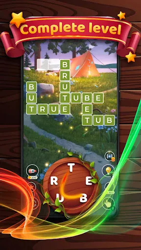 Скриншот 3 — Word Connect - Puzzle Game
