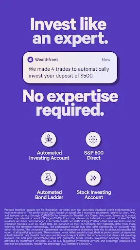 Скриншот 3 — Wealthfront: Save and Invest