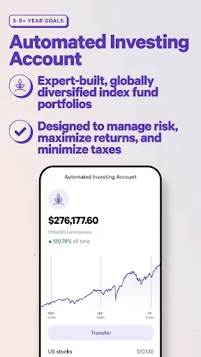 Скриншот 4 — Wealthfront: Save and Invest