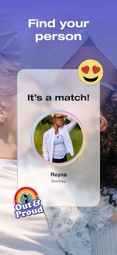 Скриншот 1 — HER Lesbian, bi & queer dating