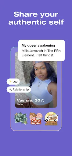 Скриншот 4 — HER Lesbian, bi & queer dating