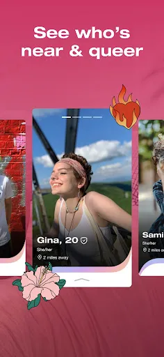 Скриншот 5 — HER Lesbian, bi & queer dating