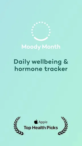 Скриншот 1 — Moody Month: Hormone Tracker