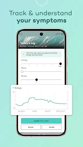 Скриншот 3 — Moody Month: Hormone Tracker