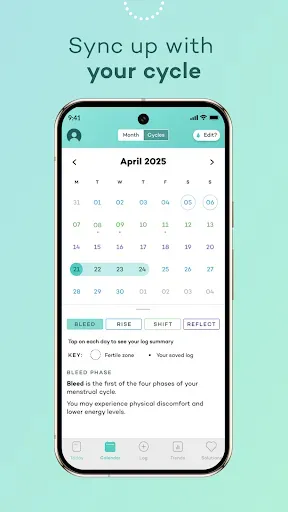Скриншот 4 — Moody Month: Hormone Tracker