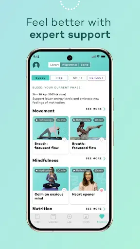 Скриншот 5 — Moody Month: Hormone Tracker