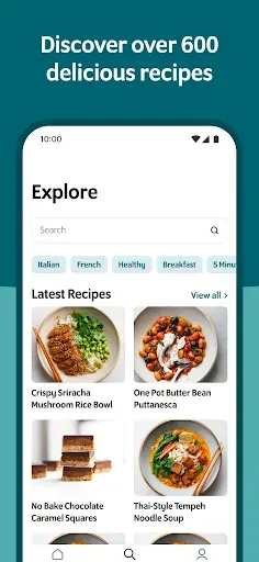 Скриншот 2 — SO VEGAN: Healthy Recipes