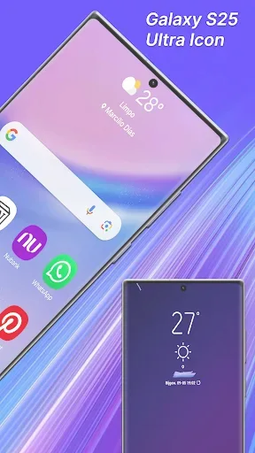 Скриншот 2 — Samsung S25 Ultra Launcher