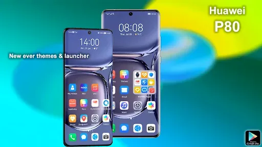 Скриншот 1 — Huawei P80 Wallpaper: Launcher