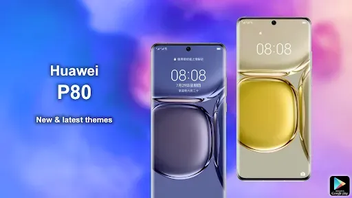 Скриншот 2 — Huawei P80 Wallpaper: Launcher