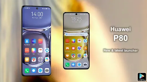 Скриншот 3 — Huawei P80 Wallpaper: Launcher