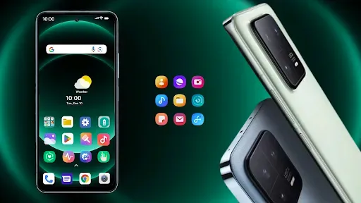 Скриншот 2 — Xiaomi Mi 14 Launcher & Themes