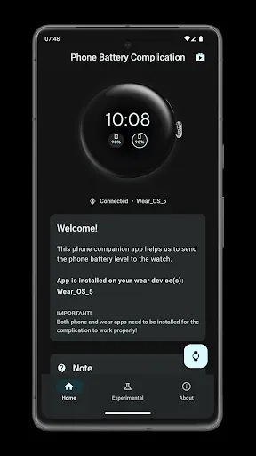 Скриншот 4 — Phone Battery Complication