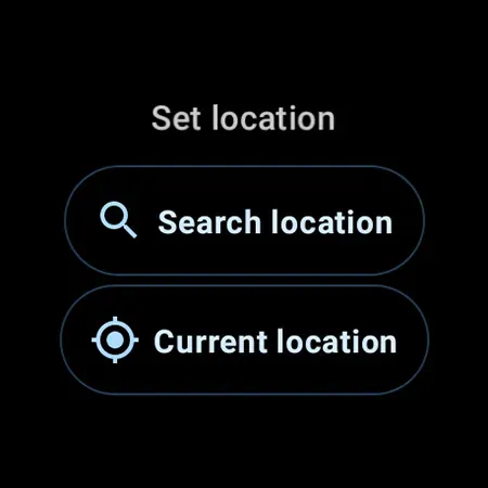 Скриншот 7 — Weather Complications: Wear OS