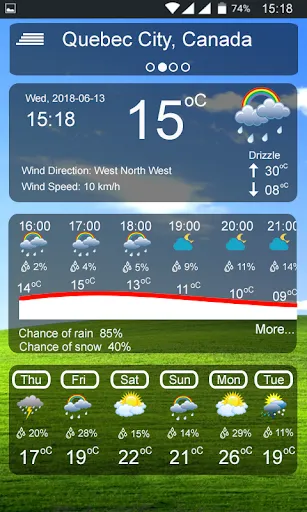 Скриншот 6 — Prognoza meteo: real live