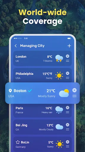 Скриншот 6 — Weather Forecast - Live Alerts