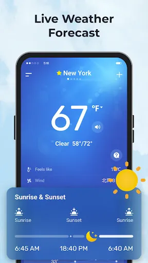Скриншот 2 — Daily Weather: Forecast&Alerts