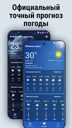 Скриншот 3 — Местные новости погоды — Радар