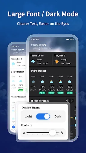 Скриншот 4 — MojiWeather: Weather Radar
