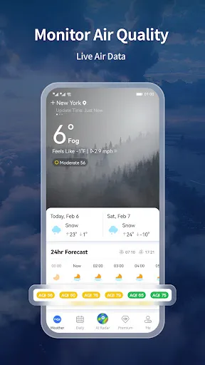 Скриншот 7 — MojiWeather: Weather Radar