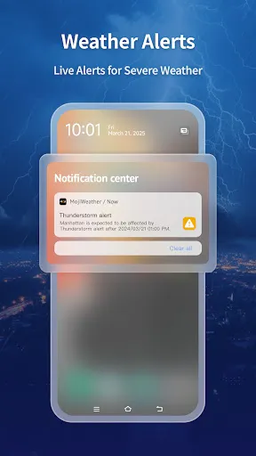 Скриншот 8 — MojiWeather: Weather Radar
