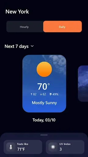 Скриншот 3 — Weather Today: Live Radar