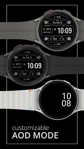 Скриншот 8 — DADAM106: Weather Watch Face