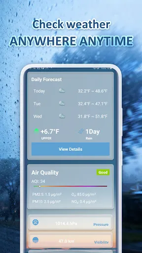 Скриншот 2 — Local Weather: Weather Radar