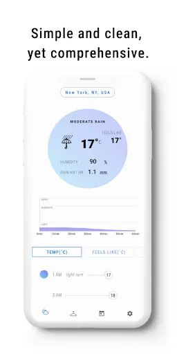 Скриншот 1 — Weather2wear -Weather, Clothes