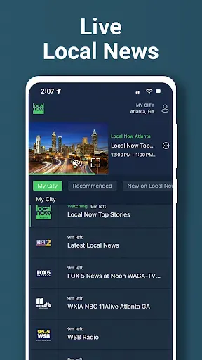 Скриншот 1 — Local Now: News, Movies & TV