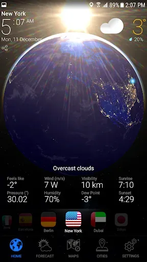 Скриншот 4 — WEATHER NOW - Прогноз Погоды