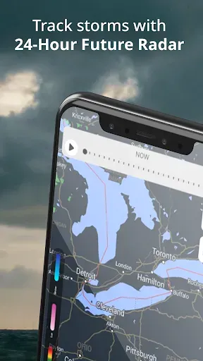 Скриншот 1 — Weather Radar & Weather Live
