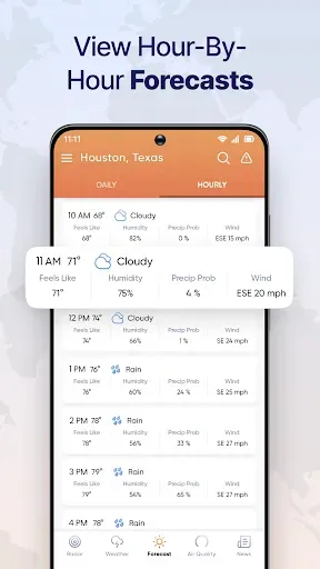 Скриншот 4 — Live Weather Radar Launcher