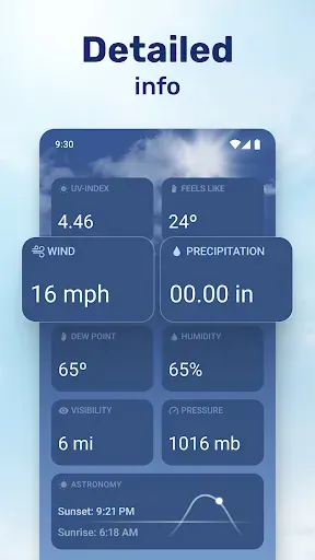 Скриншот 4 — Weathersea™ - Daily Forecast