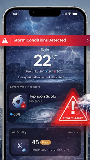 Скриншот 5 — Weather App: Forecast & Radar