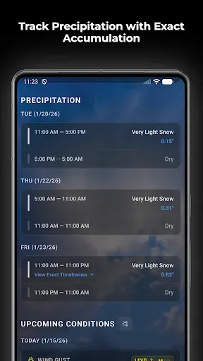 Скриншот 3 — ZoneWatch – Radar & Forecast