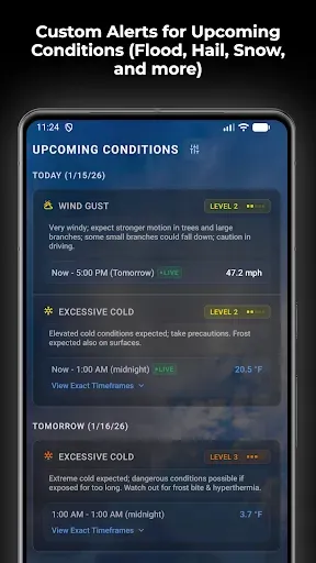 Скриншот 6 — ZoneWatch – Radar & Forecast