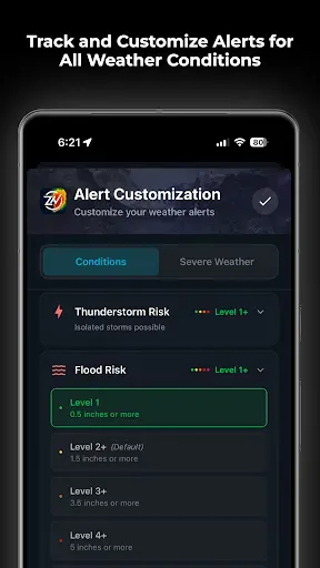 Скриншот 7 — ZoneWatch – Radar & Forecast