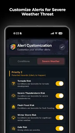 Скриншот 8 — ZoneWatch – Radar & Forecast